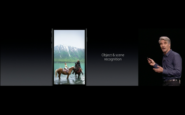 Apple zeigt iOS 10. (Bild: Apple/Screenshot: Golem.de)